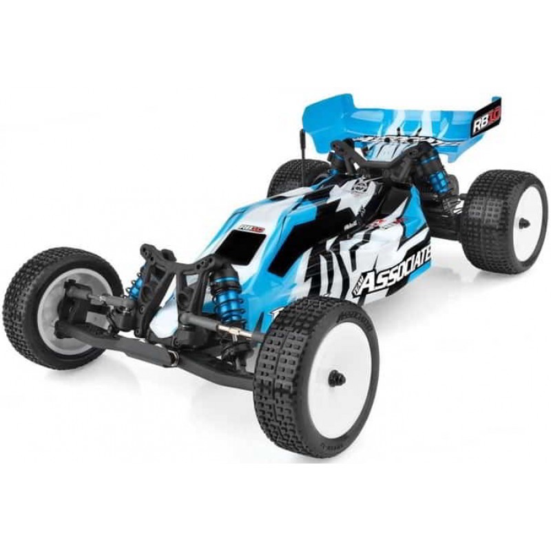 Team Associated RB10 RTR 1/10 Electric 2WD Brushless Buggy (Blue) w/2.4GHz Radio & DVC