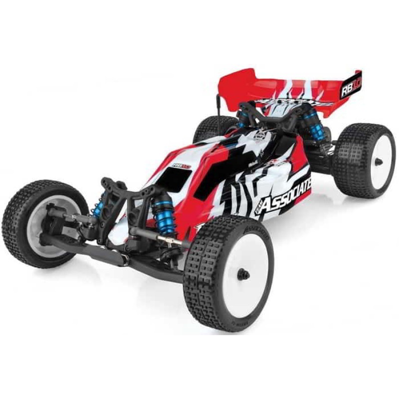 Team Associated RB10 RTR 1/10 Electric 2WD Brushless Buggy Combo (Red) w/2.4GHz Radio, DVC & Battery & Charger