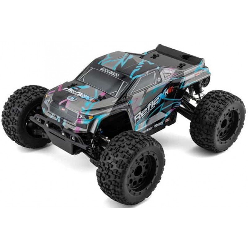 Team Associated Reflex 14MT 1/14 RTR 4WD Brushless Mini Monster Truck (Blue/Purple) w/2.4GHz Radio