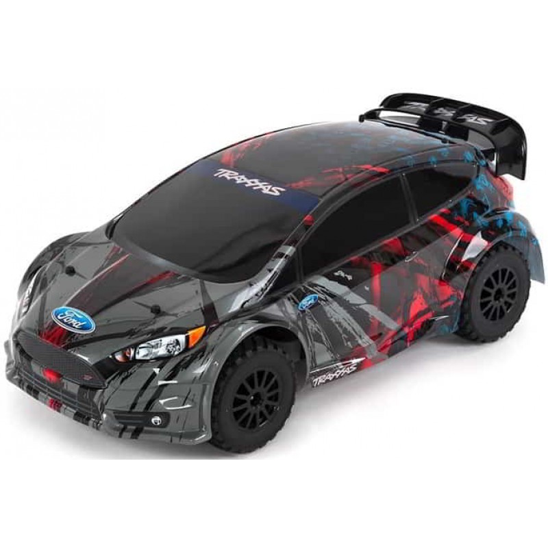 Traxxas 1/10 Ford Fiesta ST Rally RTR with TQ 2.4GHz TRA74054-4