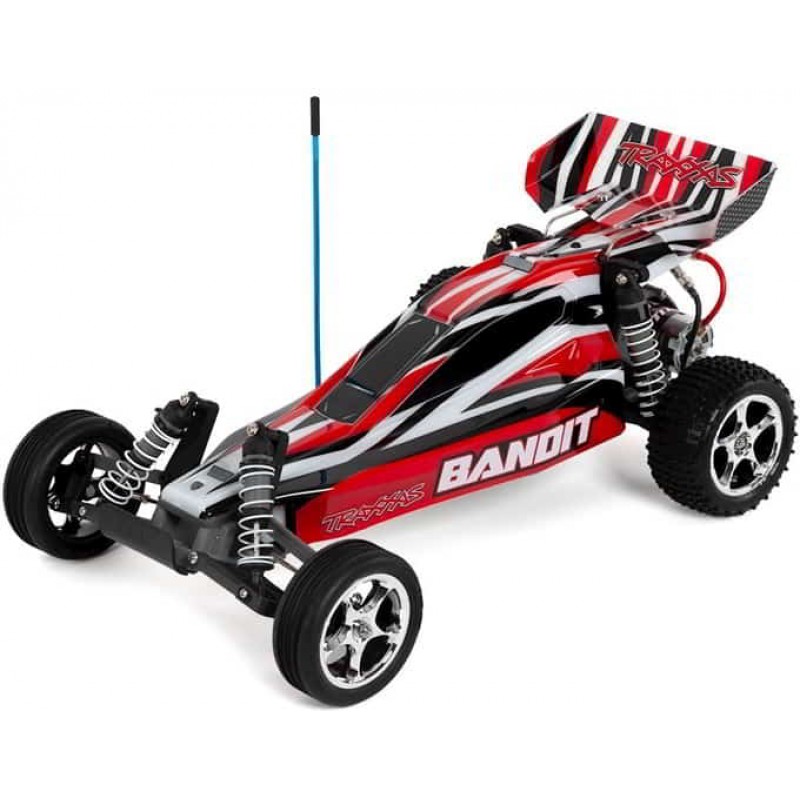 Traxxas Bandit 1/10 Electric Buggy RTR with ID Technology (RedX)