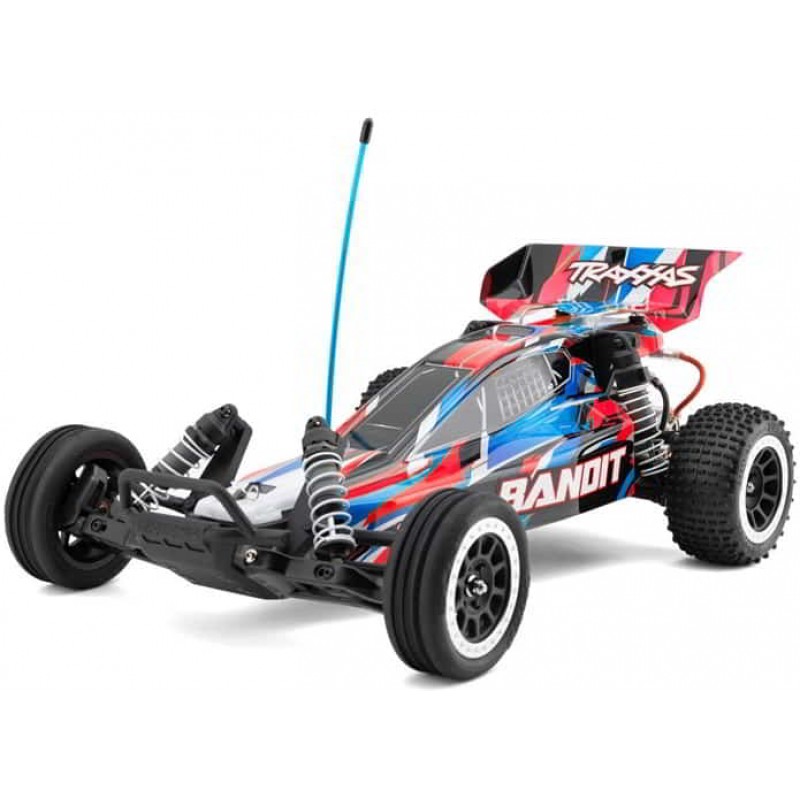 Traxxas Bandit HD 1/10 RTR 2WD Electric Buggy (Red) w/XL-5 ESC, TQ 2.4GHz Radio, Battery & USB-C Charger