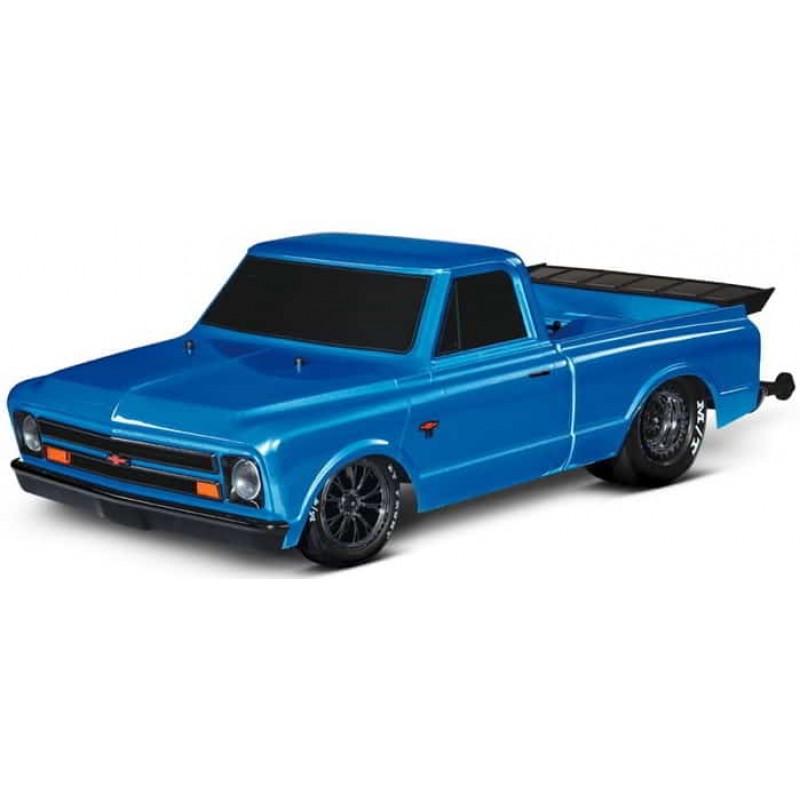 Traxxas Drag Slash HD 1967 Chevrolet C10 1/10 2WD RTR No Prep Truck (Blue) w/TQi 2.4GHz Radio & TSM