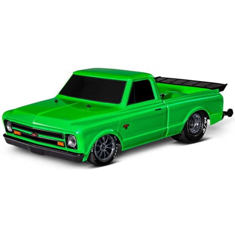 Traxxas Drag Slash HD 1967 Chevrolet C10 1/10 2WD RTR No Prep Truck (Green) w/TQi 2.4GHz Radio & TSM