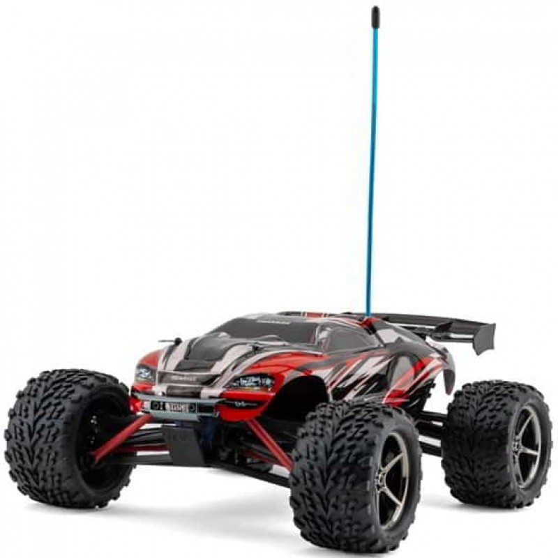 Traxxas E-Revo 1/16 4WD RTR Truck (Red) w/XL-2.5 ESC, TQ 2.4GHz Radio, Battery & USB-C Charger