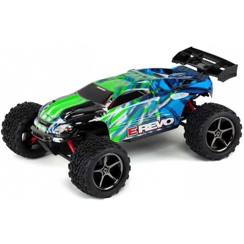 Traxxas E-Revo Brushed 2.4GHz 1/16 with iD Technology (Green)