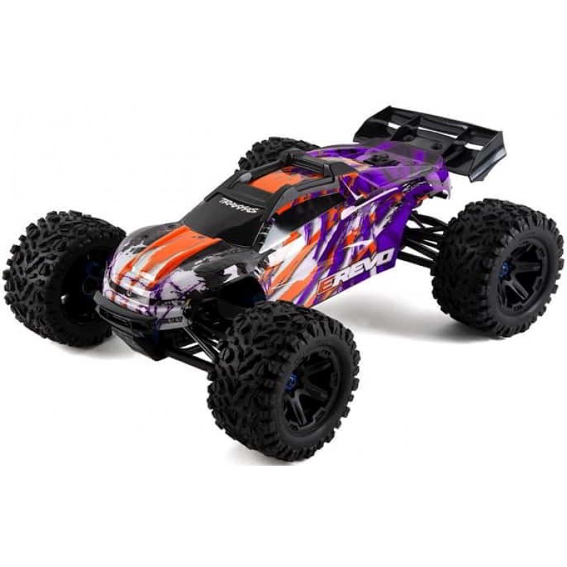 Traxxas E-Revo VXL 2.0 4WD Brushless Monster Truck (Purple)