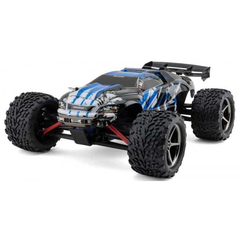 Traxxas E-Revo VXL Brushless 1/16 4WD RTR Monster Truck (Blue) w/VXL-3m ESC, TQi 2.4GHz Radio, Battery & USB-C Charger