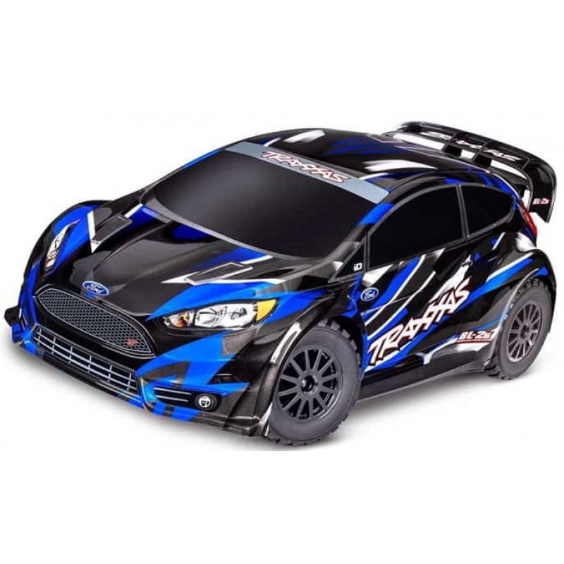 Traxxas Ford Fiesta 4x4 BL-2S Brushless 1/10 RTR AWD Rally Car (Blue) w/BL-2S ESC, TQ 2.4GHz Radio