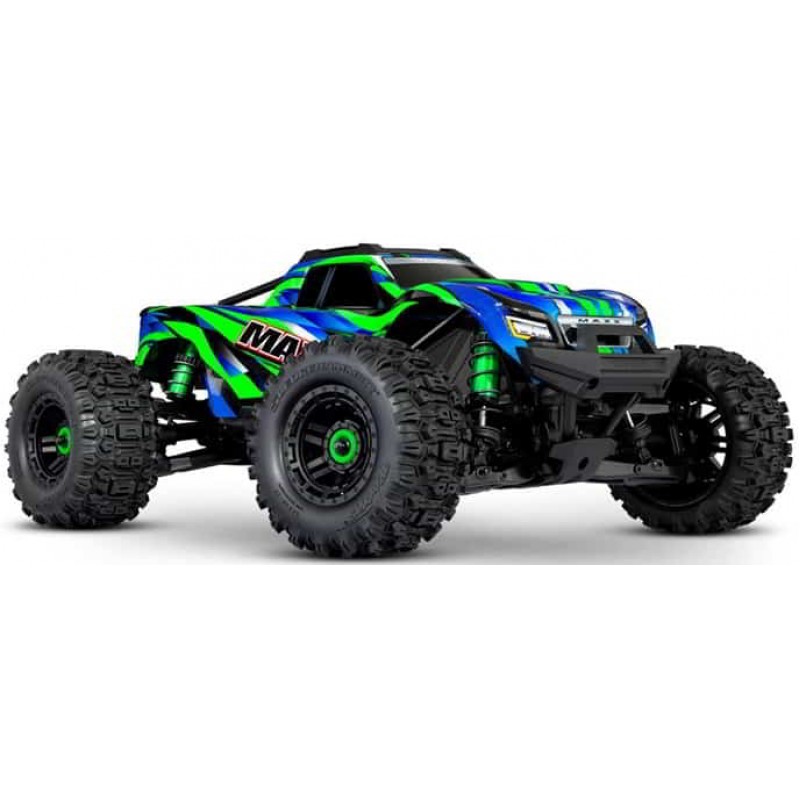 Traxxas Maxx WideMaxx 1/10 Brushless RTR 4WD Monster Truck (Green) w/TQi 2.4GHz Radio & TSM