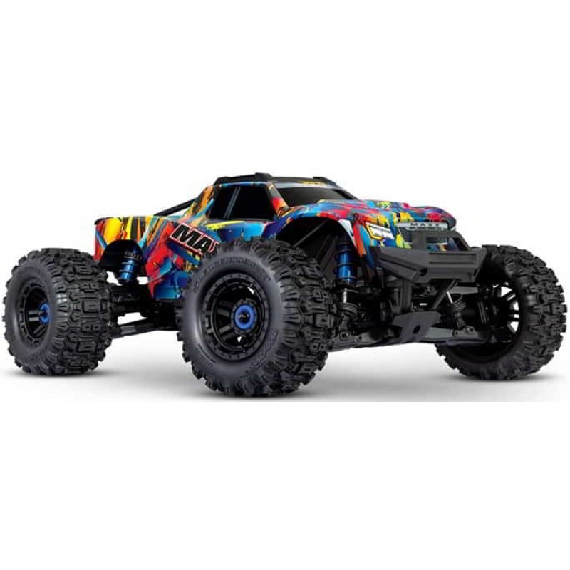 Traxxas Maxx WideMaxx 1/10 Brushless RTR 4WD Monster Truck (Rock N Roll) w/TQi 2.4GHz Radio & TSM