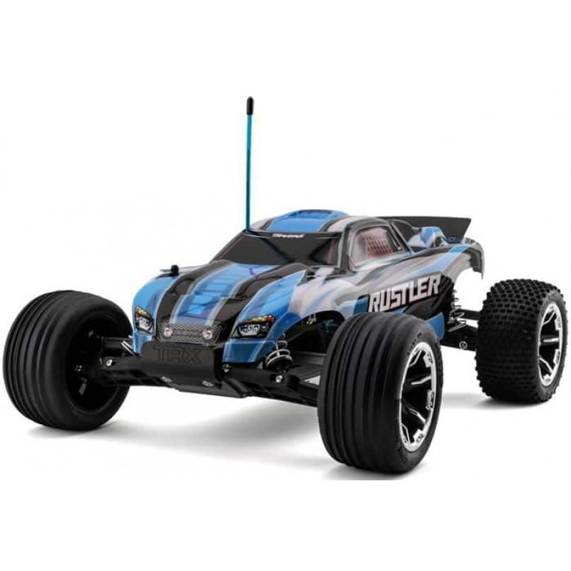 Traxxas Rustler 1/10 RTR Stadium Truck (Blue) w/XL-5 ESC, TQ 2.4GHz Radio, Battery & USB-C Charger