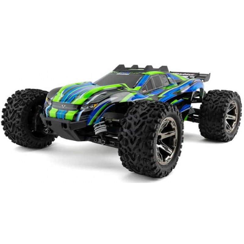 Traxxas Rustler 4x4 VXL Brushless RTR 1/10 4WD Stadium Truck (Green) w/TQi 2.4GHz Radio & TSM