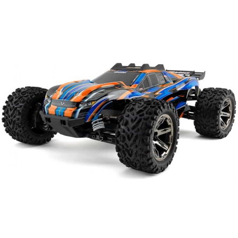 Traxxas Rustler 4x4 VXL Brushless RTR 1/10 4WD Stadium Truck (Orange) w/TQi 2.4GHz Radio & TSM