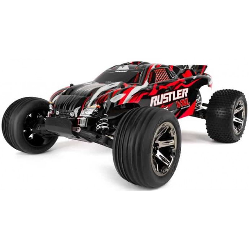 Traxxas Rustler VXL Brushless 1/10 RTR Stadium Truck (Red) w/Magnum 272R, TQi 2.4GHz Radio & TSM