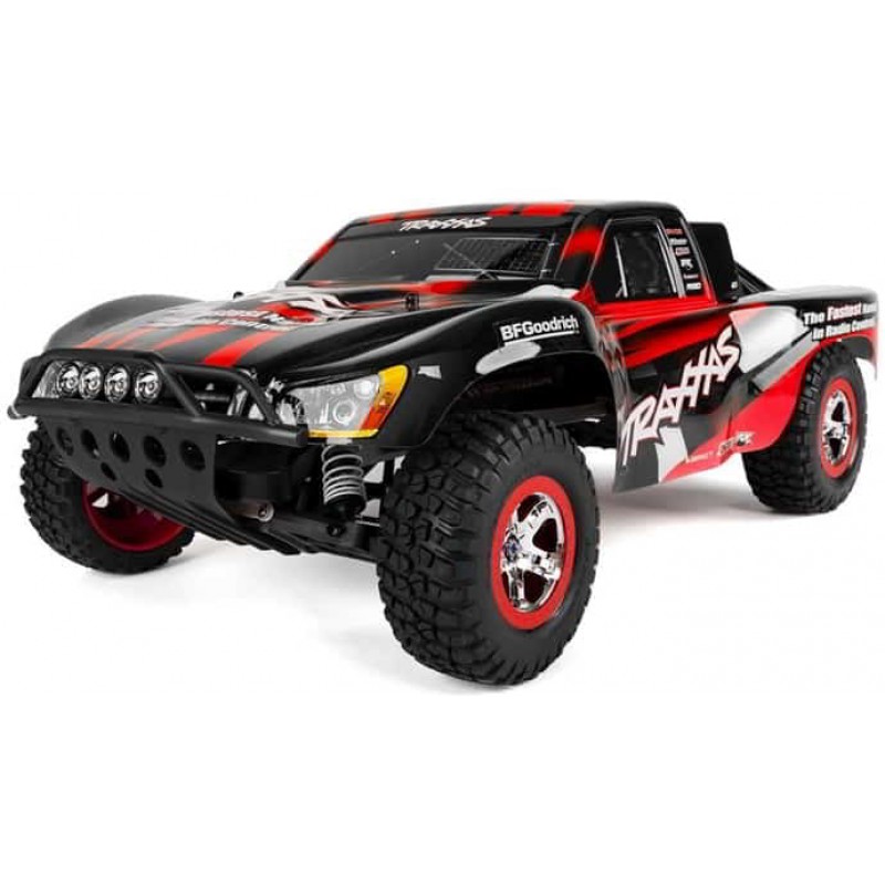 Traxxas Slash 1/10 RTR Short Course Truck (Red) LED Lights, TQ 2.4GHz Radio, Battery & DC Charger