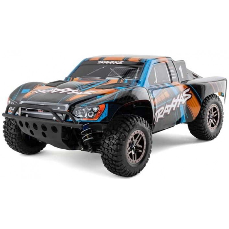 Traxxas Slash 4X4 Ultimate Brushless RTR 4WD Short Course Truck (Orange) w/TSM & TQi 2.4GHz Radio