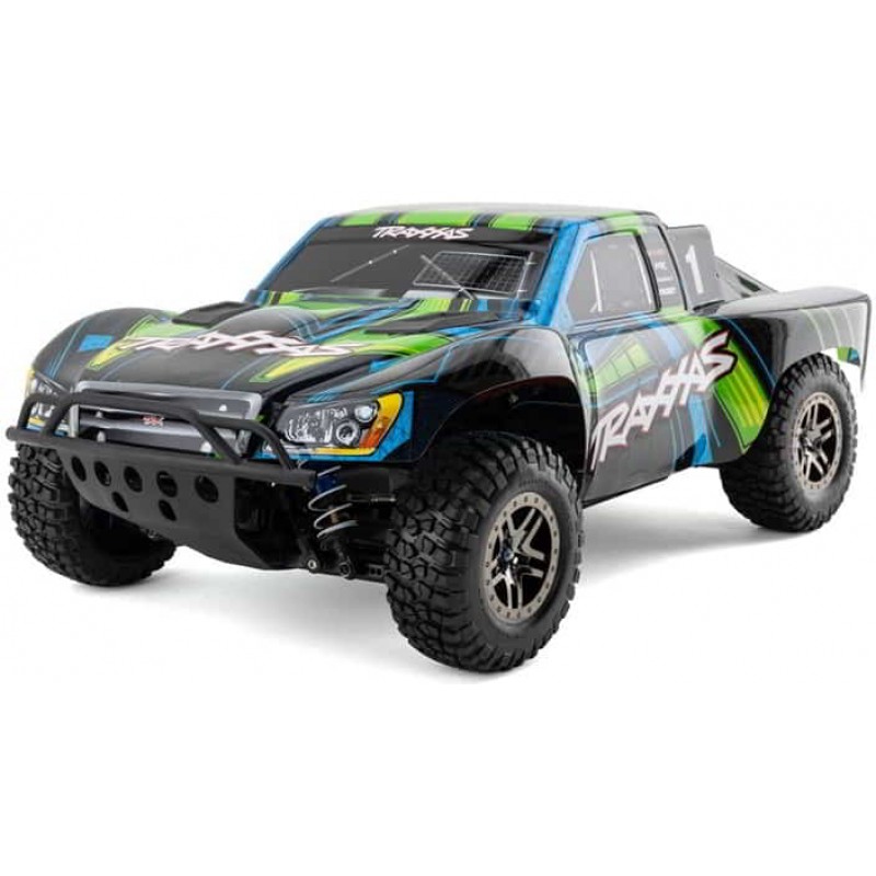 Traxxas Slash 4x4 Ultimate VXL Brushless RTR 4WD Short Course Truck (Green) w/TSM & TQi 2.4GHz Radio