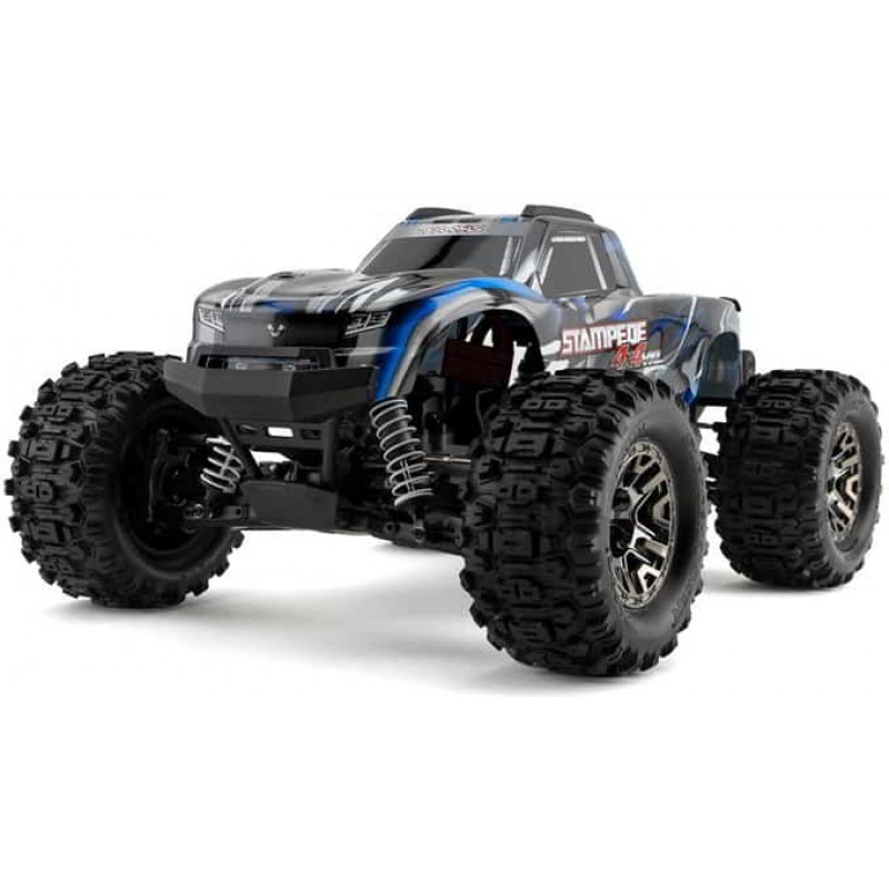 Traxxas Stampede 4x4 VXL Brushless RTR 1/10 4WD Monster Truck (Blue) w/TQi 2.4GHz Radio & TSM