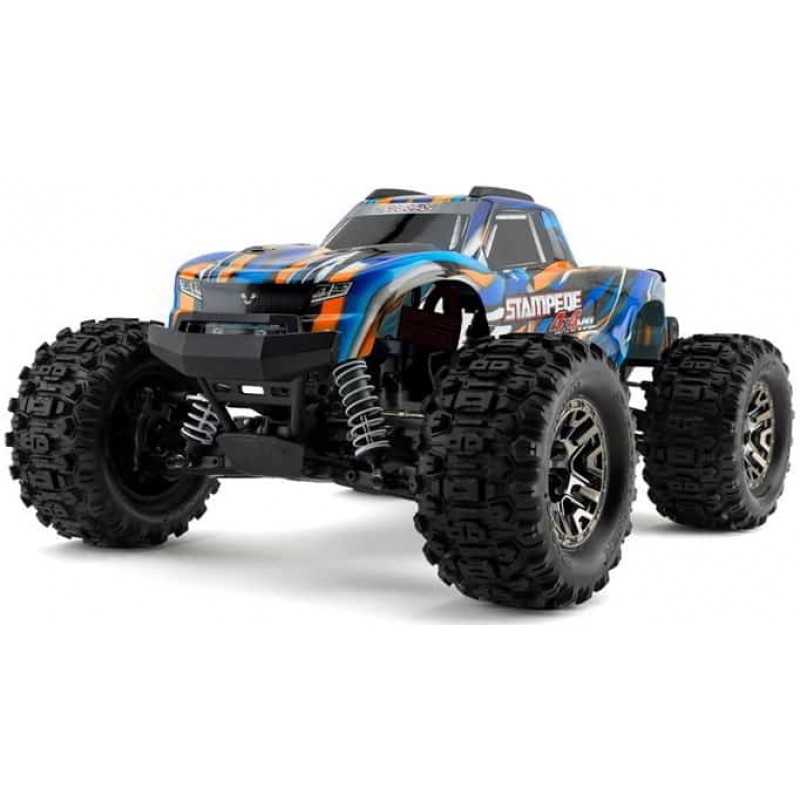 Traxxas Stampede 4x4 VXL Brushless RTR 1/10 4WD Monster Truck (Orange) w/TQi 2.4GHz Radio & TSM