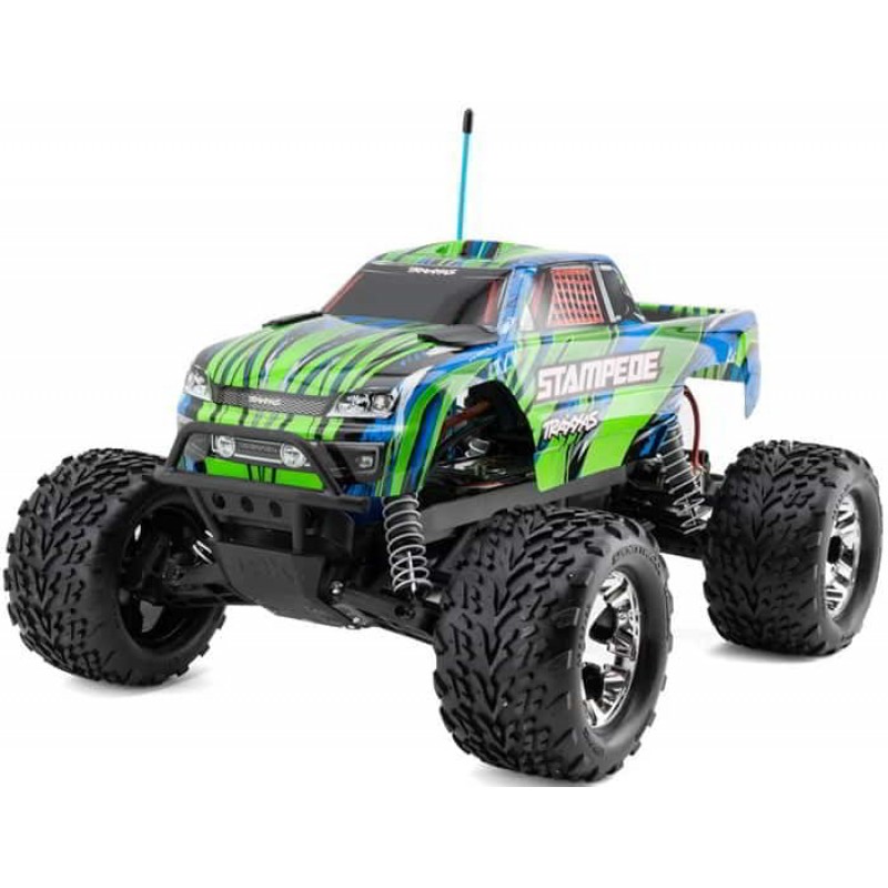 Traxxas Stampede HD 1/10 RTR 2WD Electric Monster Truck (Green) w/XL-5 ESC, TQ 2.4GHz Radio, Battery & USB-C Charger