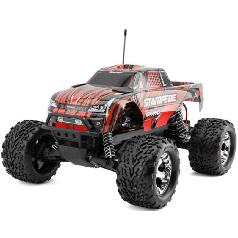 Traxxas Stampede HD 1/10 RTR 2WD Electric Monster Truck (Red) w/XL-5 ESC, TQ 2.4GHz Radio, Battery & USB-C Charger