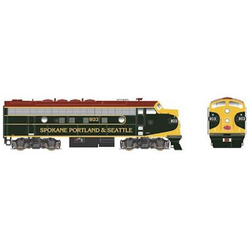 Bowser HO F7A w/DCC & Sound, SP&S #803