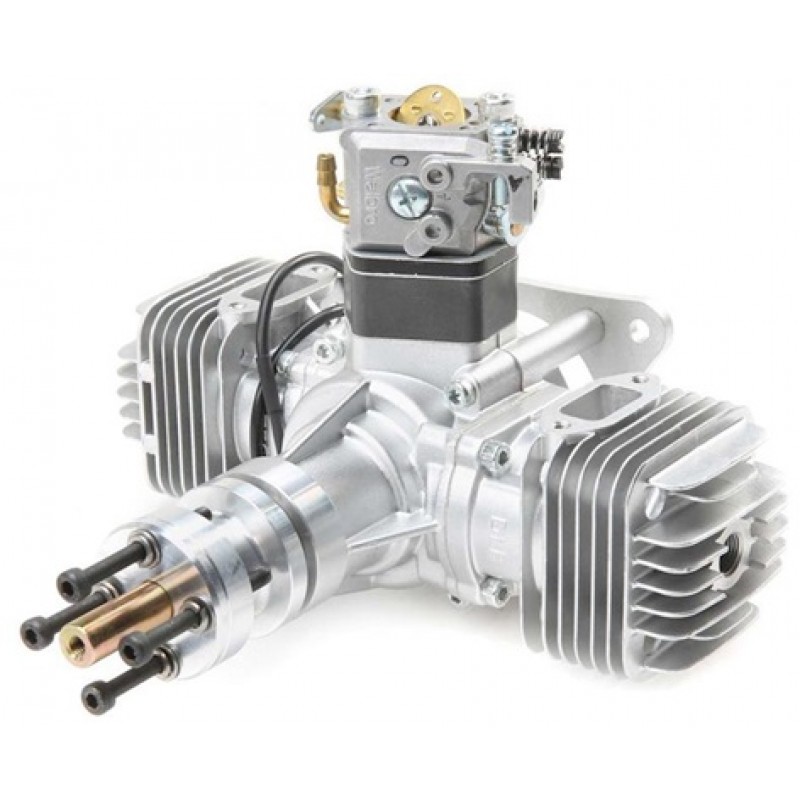 DLE Engines DLE-40 40cc Twin Gas with Electronic Ignition and Muffler