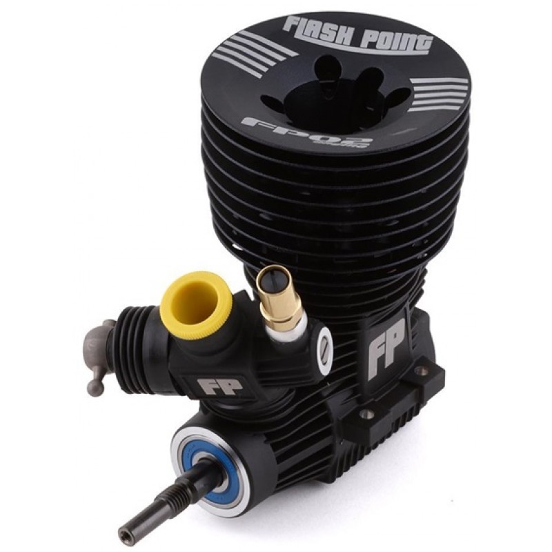 Flash Point FP02 .21 3-Port Competition Nitro Buggy Engine (w/Ceramic Rear Bearing)