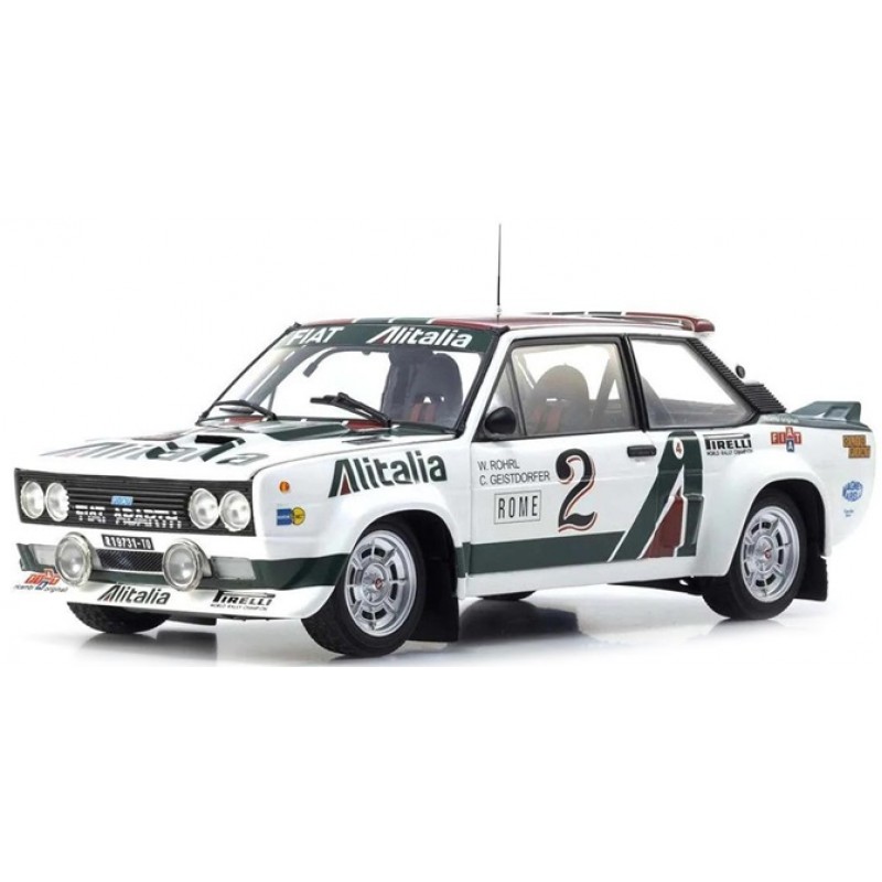 Kyosho 1/18 Fiat 131 Abarth 1978 Monte Carlo Diecast Model (#2)