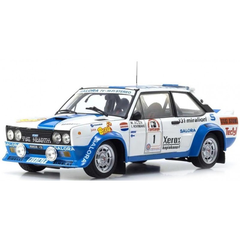 Kyosho 1/18 Fiat 131 Abarth 1980 1000 Lake Diecast Model (#1)