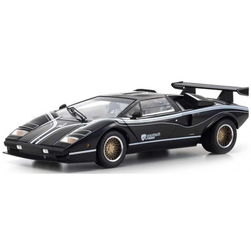 Kyosho 1/18 Lamborghini Countach LP500R Diecast Model (Black)