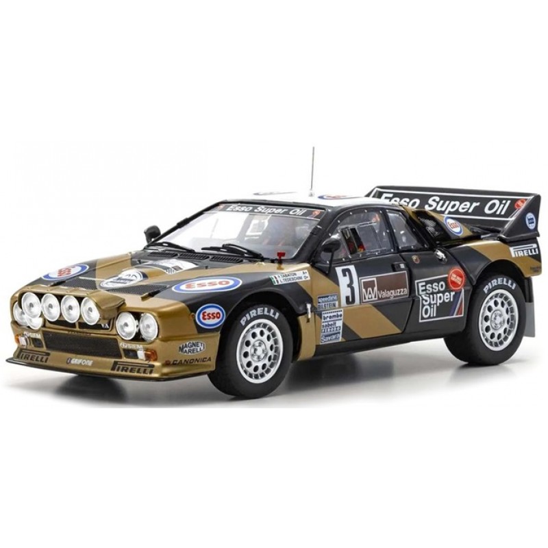 Kyosho 1/18 Lancia Rally 037 1985 Targa Florio Diecast Model (#3)