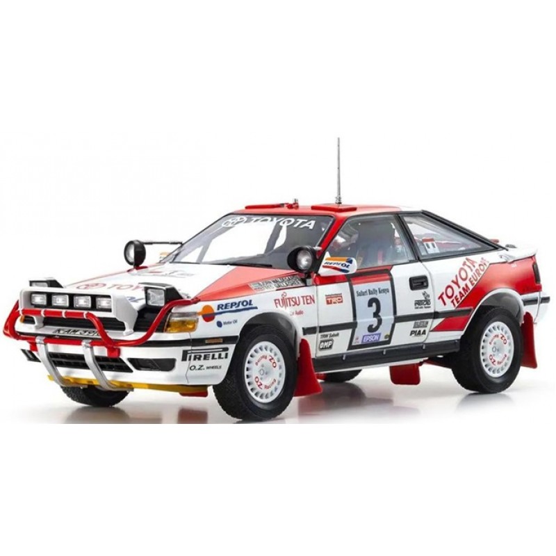 Kyosho 1/18 Toyota Celica GT-FOUR (ST165) 1990 Safari Diecast Model (#3)