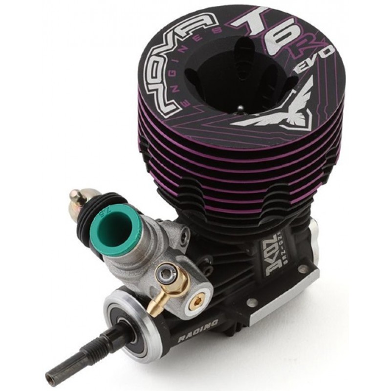 Nova Engines T6R EVO .24 6-Port Off-Road Truggy Nitro Engine (DLC Shaft) (Steel Bearing)