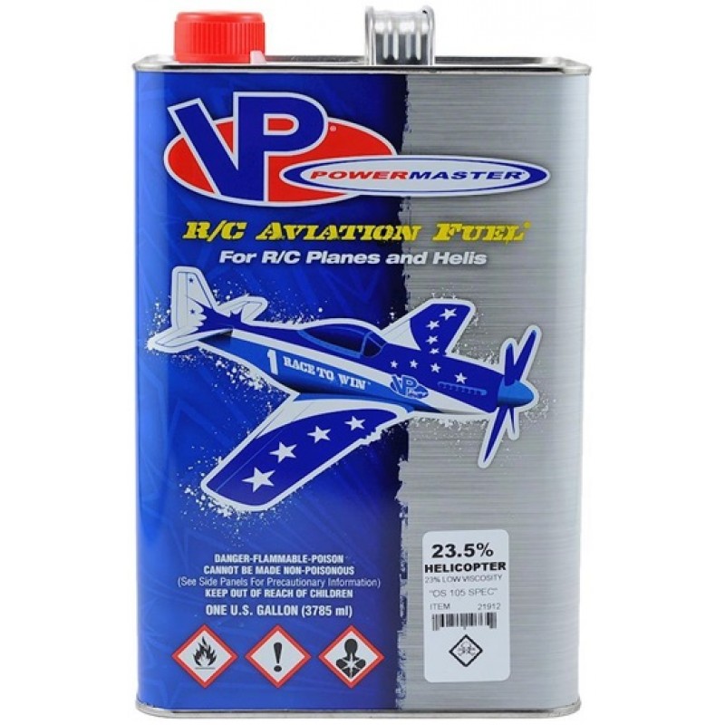 PowerMaster 23.5% Helicopter Fuel (23% Synthetic Low-Viscosity Blend) (Six Gallons)