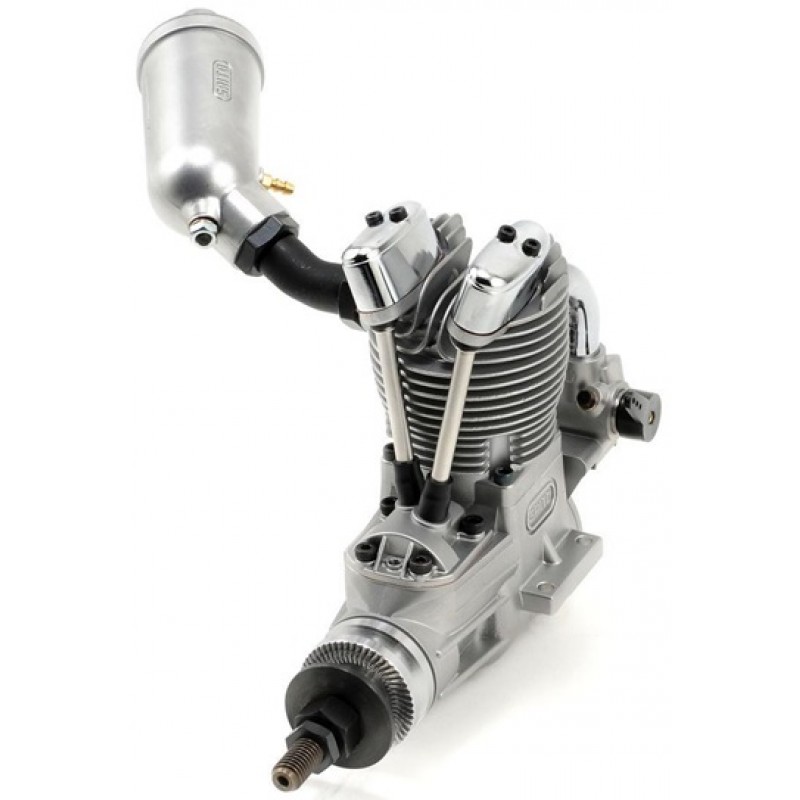 Saito Engines FA-125A AAC Four Stroke Glow Engine w/Muffler: AG