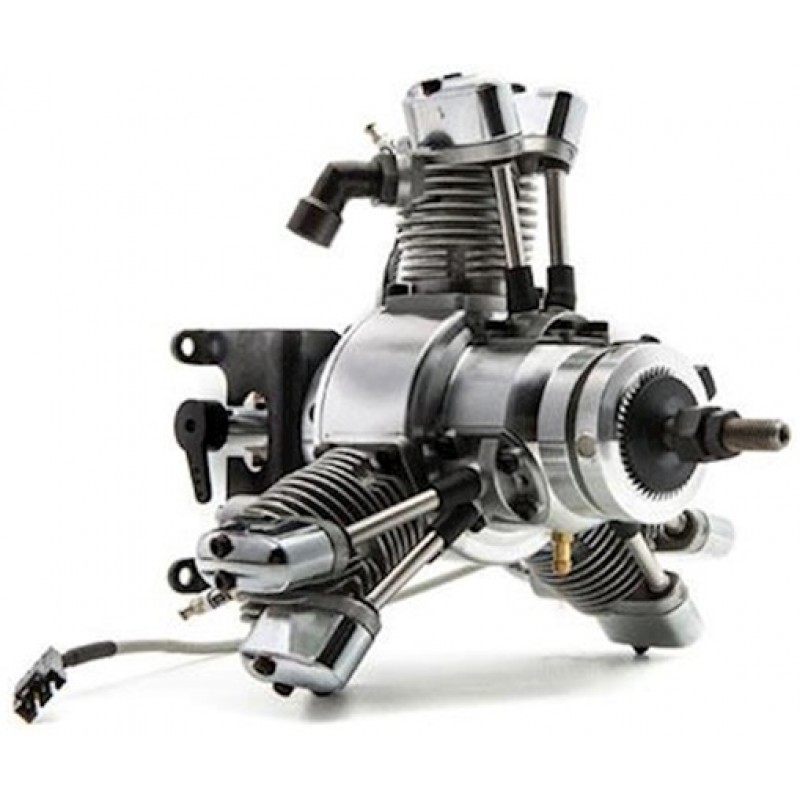 Saito Engines FG-19R3 19cc 3-Cylinder Radial Gasoline Engine